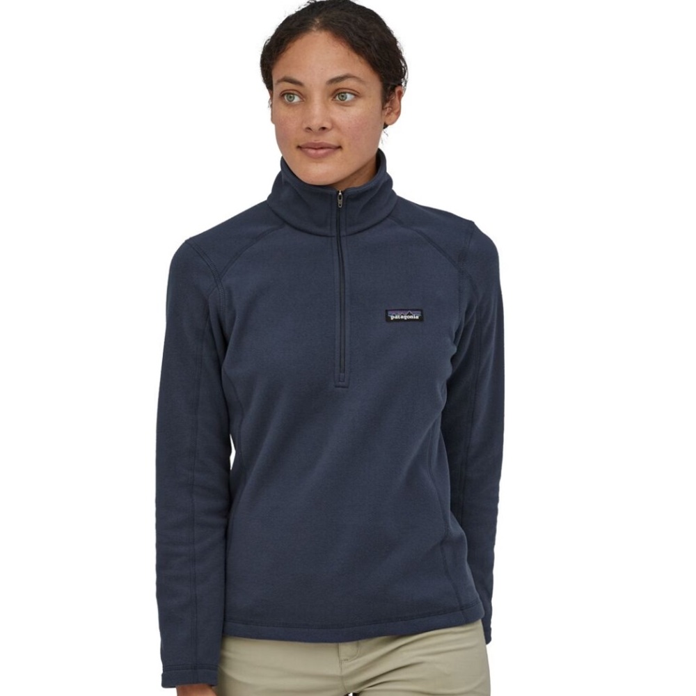 Patagonia Deep Blue Quarter-Zip Fleece